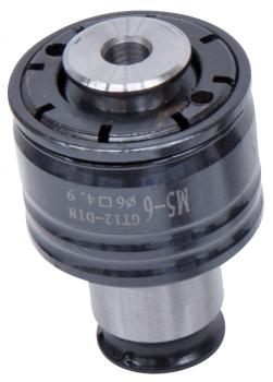 Bernardo quick-change chuck 19 mm GT 12, DIN 371, M5-6 (6 x 4,9)